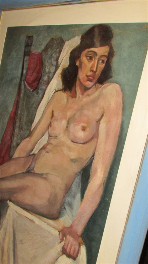 Large Female Nude Oil Painting 1930 S For Sale At 1stDibs 1930s Nudes