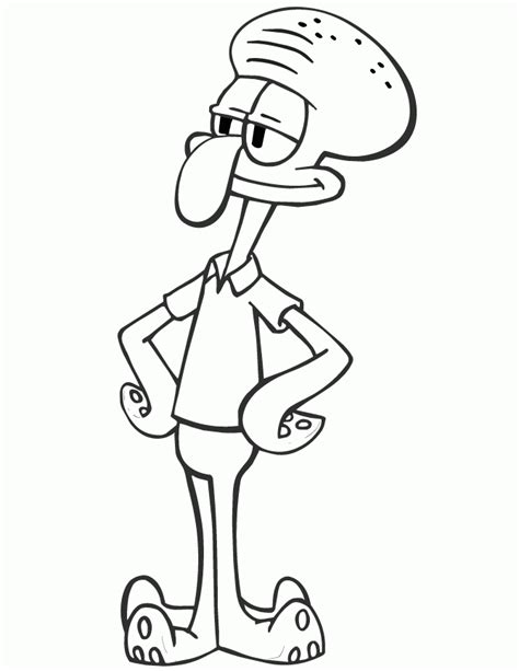 Search images from huge database containing over 620,000 coloring pages. Spongebob And Squidward Coloring Pages - Coloring Home