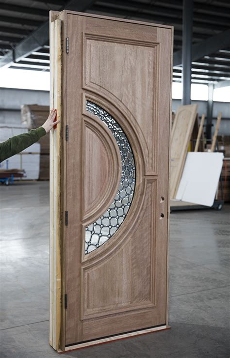 Largest selection of 8 foot doors in dfw. CL-A4 Tiffany Mahogany Single Exterior Door