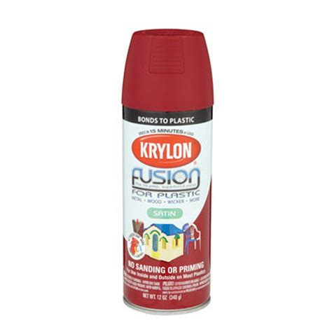 Krylon Fusion For Plastic Spray Paint