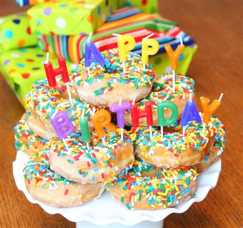 Donut Birthday Cake Food Party Ideas Donut Birthday Parties