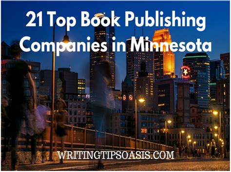 21 Top Book Publishing Companies In Minnesota Writing Tips Oasis