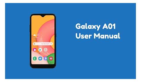 Samsung Galaxy A01 (S111DL) User Manual - Tracfone