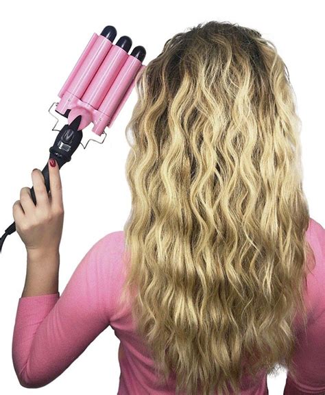 Get Mermaid Waves With Babe Waves 3 Barrel Curling Iron Hair Waves