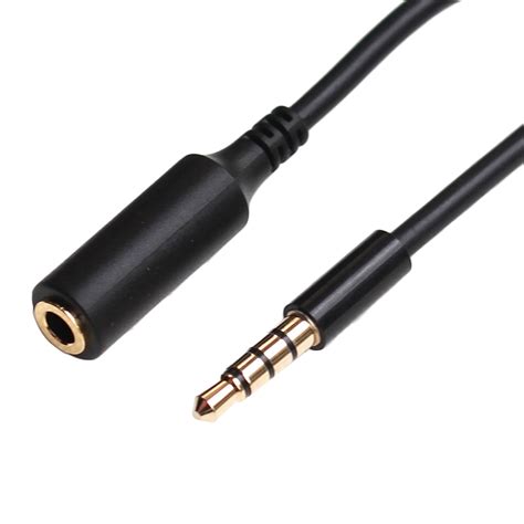 12m Stereo 35mm 4 Pole Male To Female Audio Extension Cable Cable On