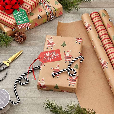Recycled And Tree Free Holiday Wrapping Paper Available On Amazon