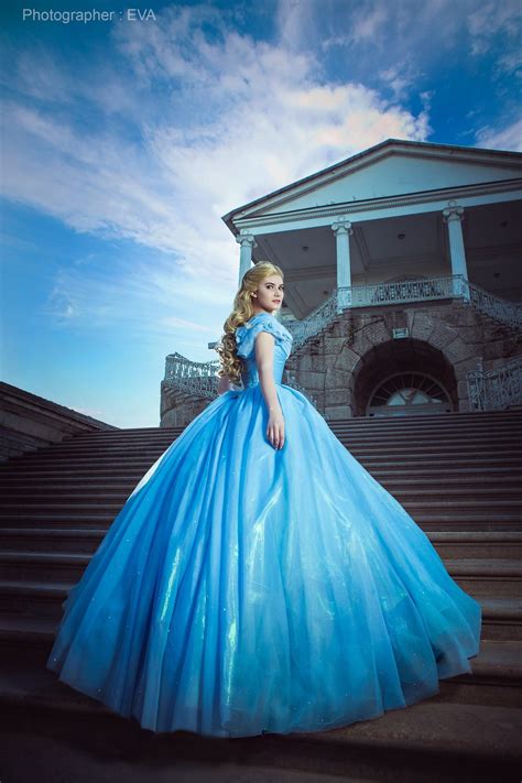 cinderella live action dress 2015 adult costume disney etsy