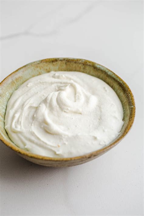 Easy Dairy Free Sour Cream Salted Plains