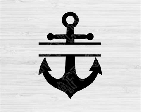 An Anchor On A Wooden Background