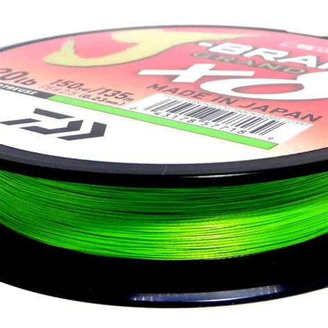 Linha Multifilamento Daiwa J Braid Grand X Metros Chartreuse