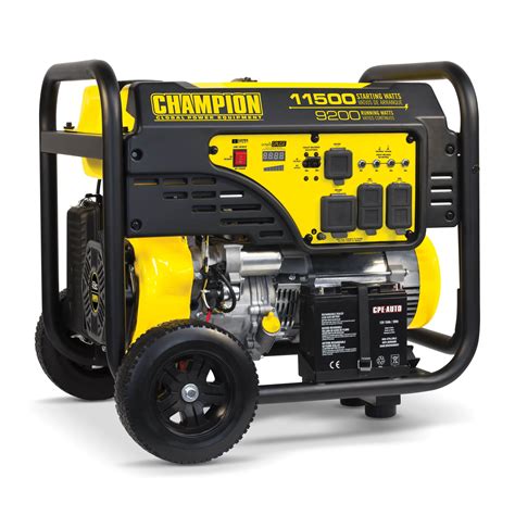 Champion Power Equipment 115009200 Watt Portable Generator With