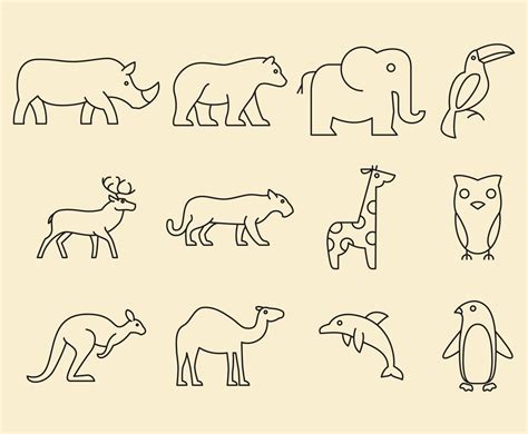 Zoo Map Icons