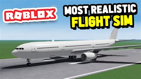 Is This The Most Realistic Plane Simulator Game On Roblox Youtube