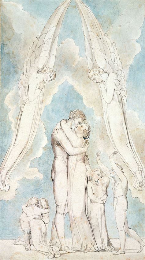 Illustration For The Poem The Grave By Robert Blair 1805 Heaven Painting Oil Painting