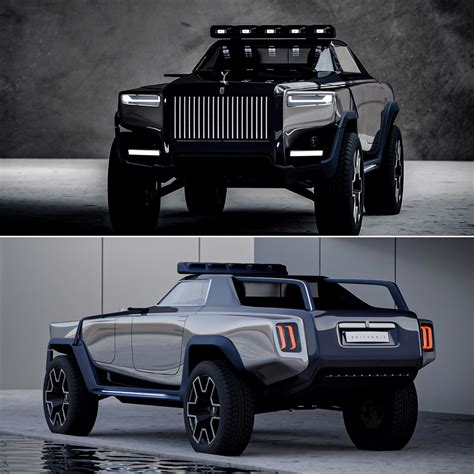 Rolls Royce Britannia Concept Shows What A Luxury Pickup Truck Could