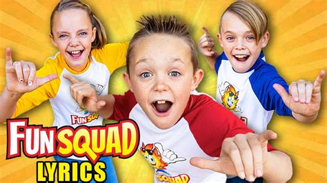 Come Join The Fun Squad Official Lyric Video Youtube Music