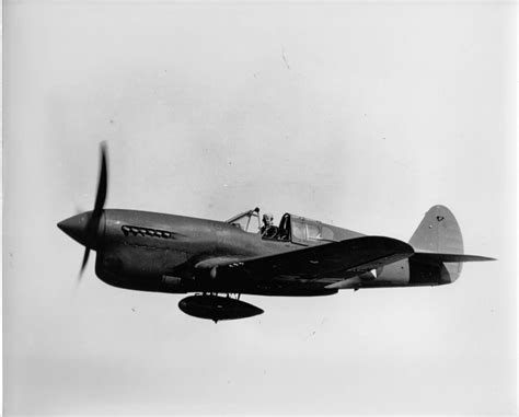 Curtiss Wright P 40f Warhawk Circa 1942 Niagara Aerospace Museum