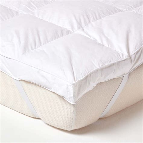Split king or split california king base purchases consist of 2 bases. Goose Feather Bed King size Mattress Topper