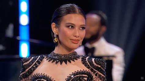 Michelle Dee Pairs Miss Universe Gown With Statement Earrings