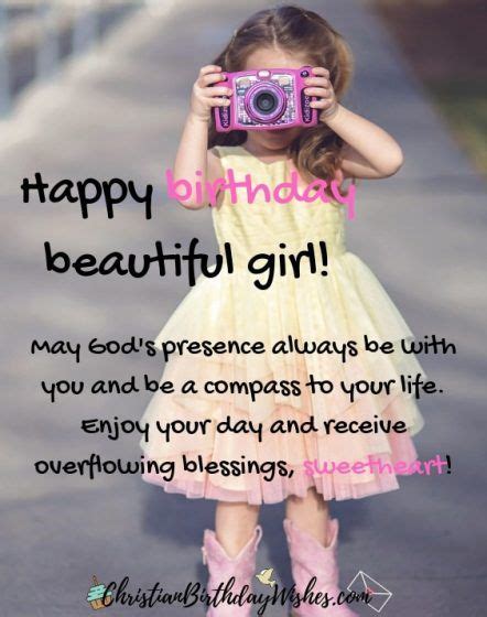Happy Birthday Girl 75 Birthday Wishes And Blessings For Little Girl