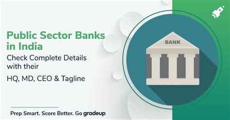 List Of Public Sector Banks In India Headquarters And Taglines