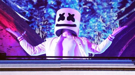 What Does Marshmello Look Like Heres Whats Under The Mask