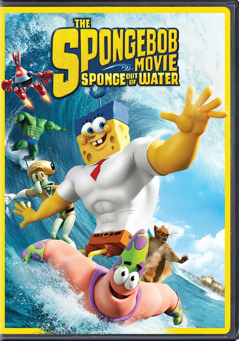 The Spongebob Movie Sponge Out Of Water Dvd Encyclopedia