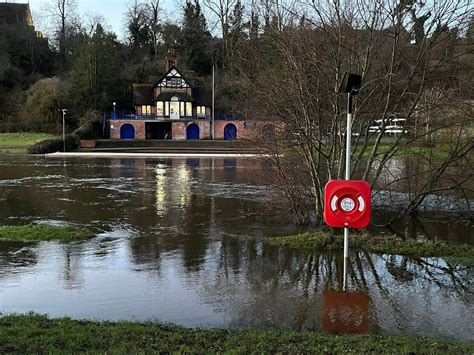 four flood warnings in shropshire as rivers remain high shropshire star