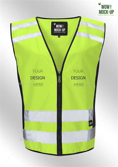 Safety T Shirt Mock Up Safety Shirt Mock Tshirt Mockup Mockup