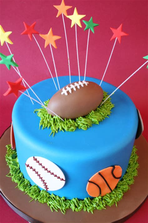 Not sure how much it costs? Mod Cakery - Boy Birthday Cakes - Sports Balls