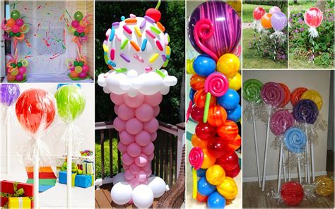 Candy Themed Balloons A Creative Events Formerly Athena Miels