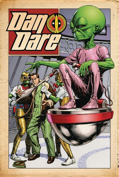 Dan Dare 3 Cvr B Weston Comics Classic Comics Comic Book Covers