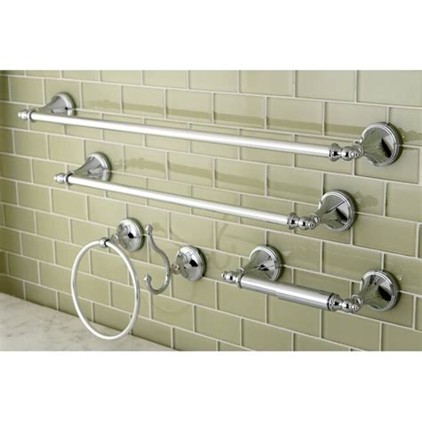 When you buy a cassidy delta 4 piece bathroom hardware set online from birch lane, we make it as easy as possible for you to find out when your product will be delivered. Kingston Brass Naples 5 Piece Bathroom Hardware Set ...
