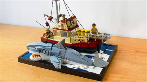 Lego Jaws Diorama Its On Lego Ideas It May Become A Real Set Youtube