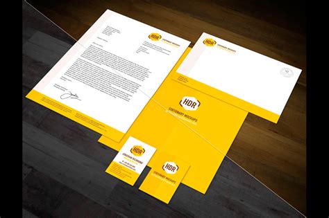Mockup is easy to use and edit, can be used for private and commercial purposes. European Format Stationery Mockup Vol. 1 by Fresh Design ...