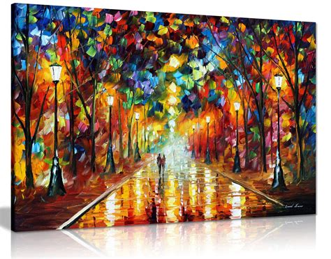 Farewell To Anger By Leonid Afremov Canvas Wall Art Picture Print For