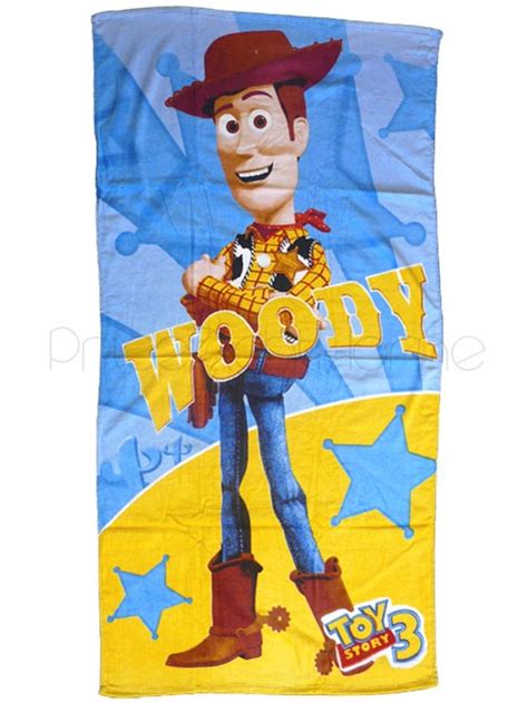 Toy Story Woody Beach Bath Towel New Sealed Ebay