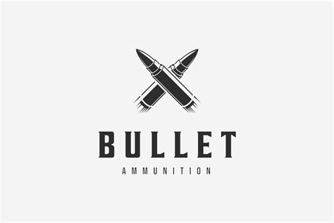 Letter X Bullet Ammunition Logo Graphic By Pyruosid · Creative Fabrica