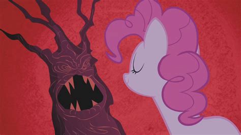Image Pinkie Pie Laughing At A Scary Tree S1e02png My Little Pony