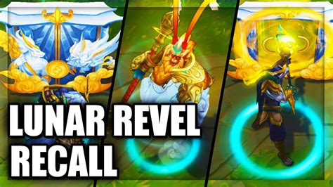 All Lunar Revel Skins Recall Animations League Of Legends Youtube