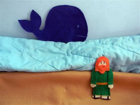 Jonah And The Whale Finger Puppet Play Set Jonah And The Whale