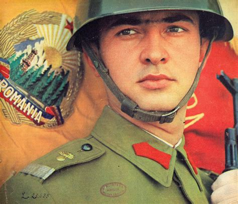Romanian Peoples Army Soldier Romanian People Warsaw Pact Army