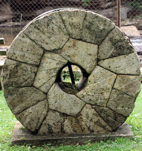 Stone Wheel Photograph By Carolyn Postelwait