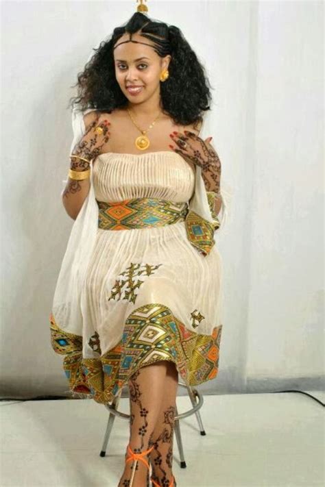Love It Its African The Sensual Habesha Kemis From Ethiopia