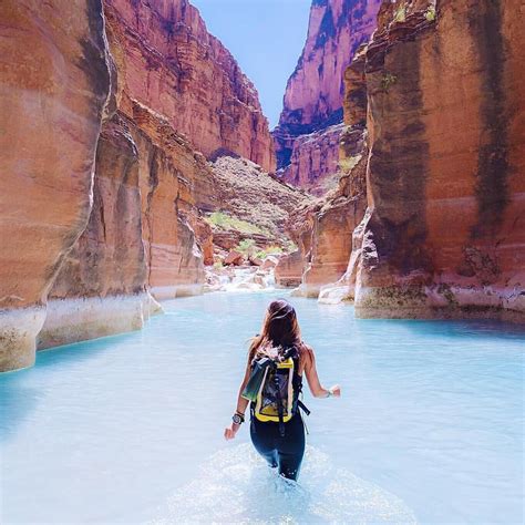 Adventure Vibes 💦 Havasu Creek Arizona Photo By Minayounglee Havasu