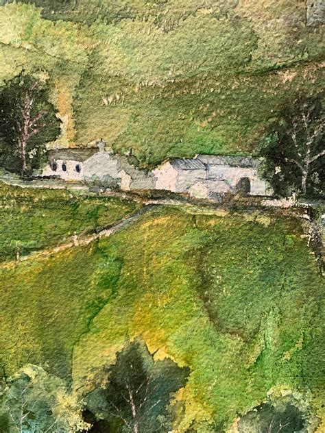 Original Watercolour Painting Lake District 14 X Etsy Uk