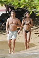 Yellowstone actor Luke Grimes enjoys a beach day with his wife Bianca ...