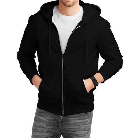 Mens hoodies zip up design, hooded design with adjustable drawstring, outfitted with 2 side pockets could men thick hoodies suit for daily wear, office or home, jogging or other occasions. Fanideaz Men's Cotton Plain Zipper Hoodies For Men (Zipper ...