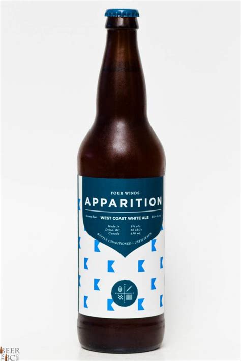 Four Winds Brewing Co Apparition West Coast White Ale Beer Me