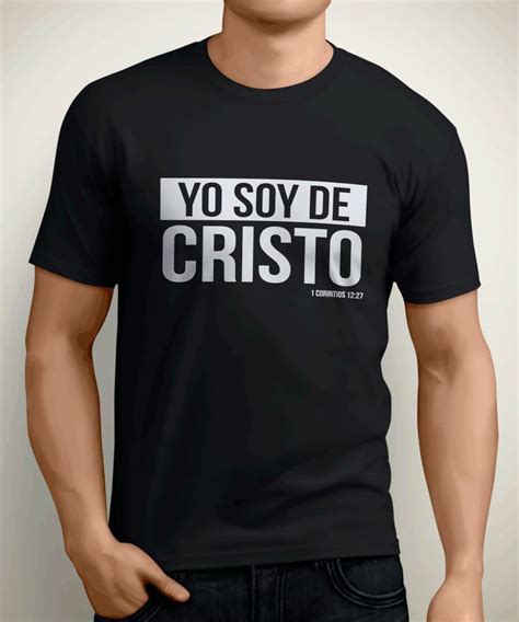 Yo Soy De Cristo Camisetas Cristianas Camisas Cristianas Camisas